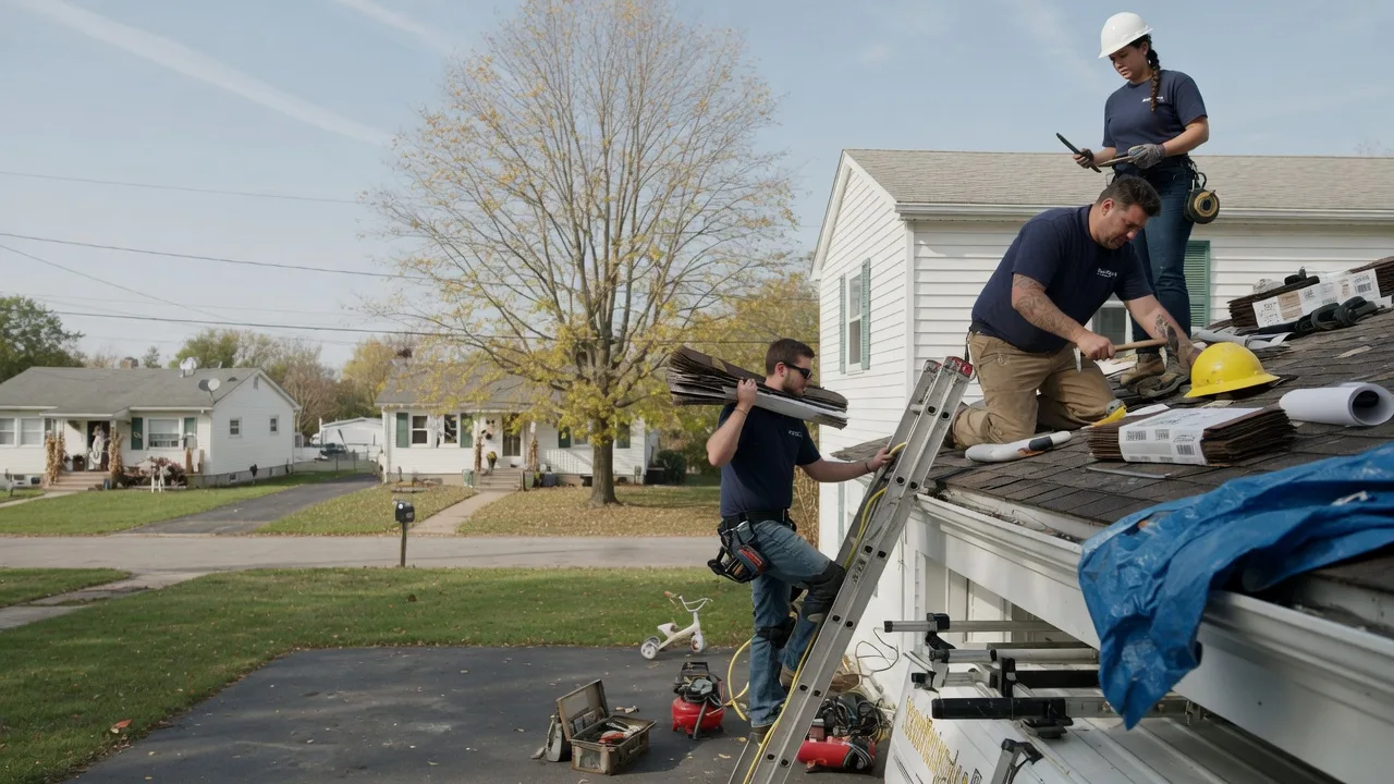Local Roofing Contractors in Packwaukee, WI near me